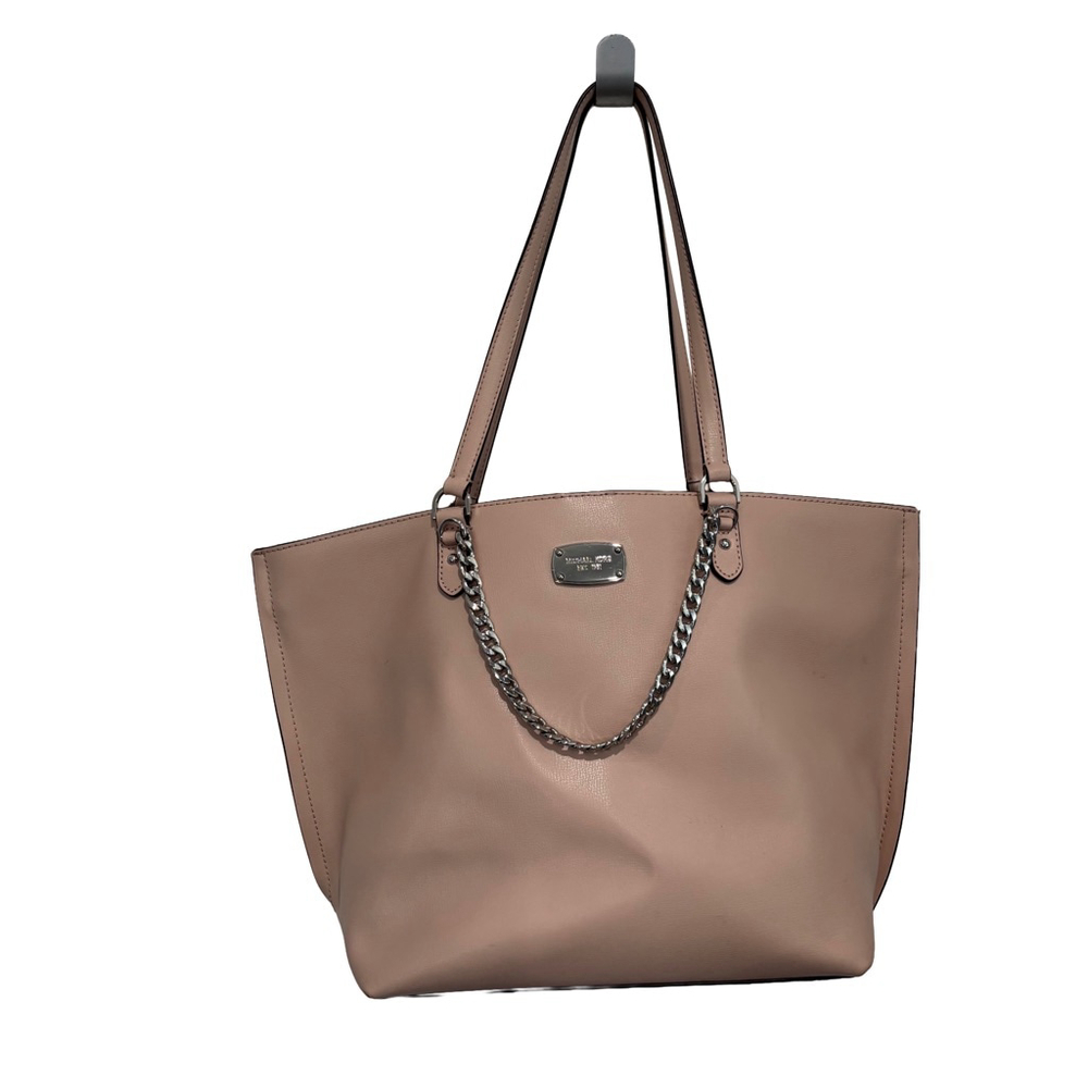 Michael Kors Pink Tote Bag large Leather